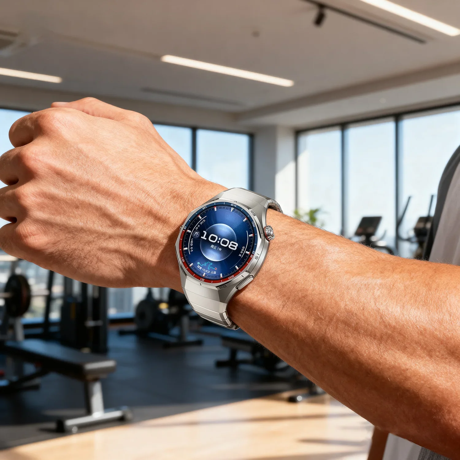No Gaps Titanium Strap for Huawei Watch GT 6 Pro Luxury Metal Band for Huawei Watch GT6 Pro Quick Release Band image 4