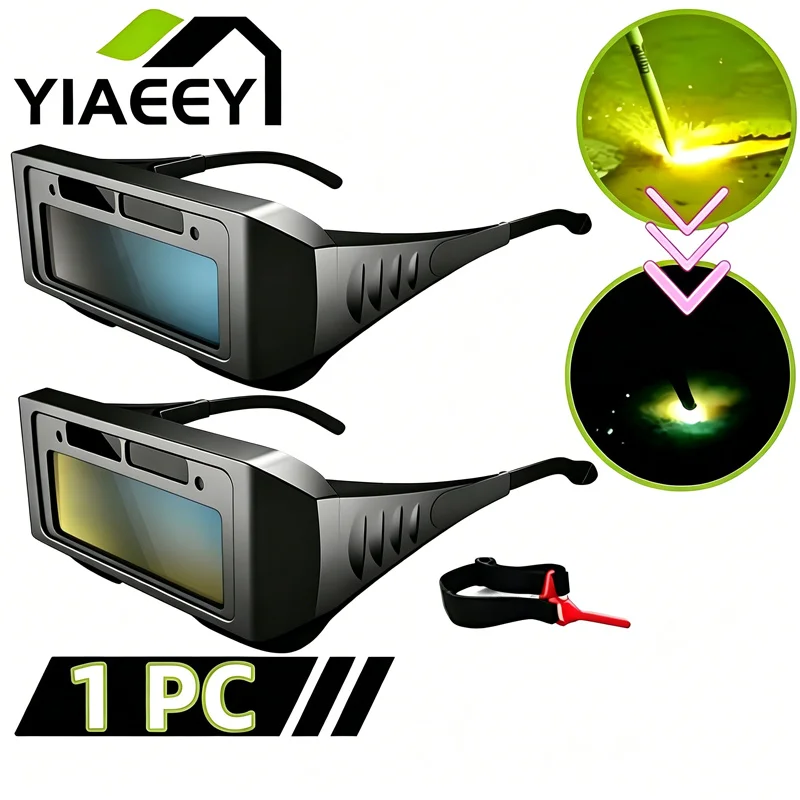Automatic Dimming Welding Glasses Argon Arc Welding Solar Goggles Special Anti-glare Glasses Tools for Welders Automatic Dimming