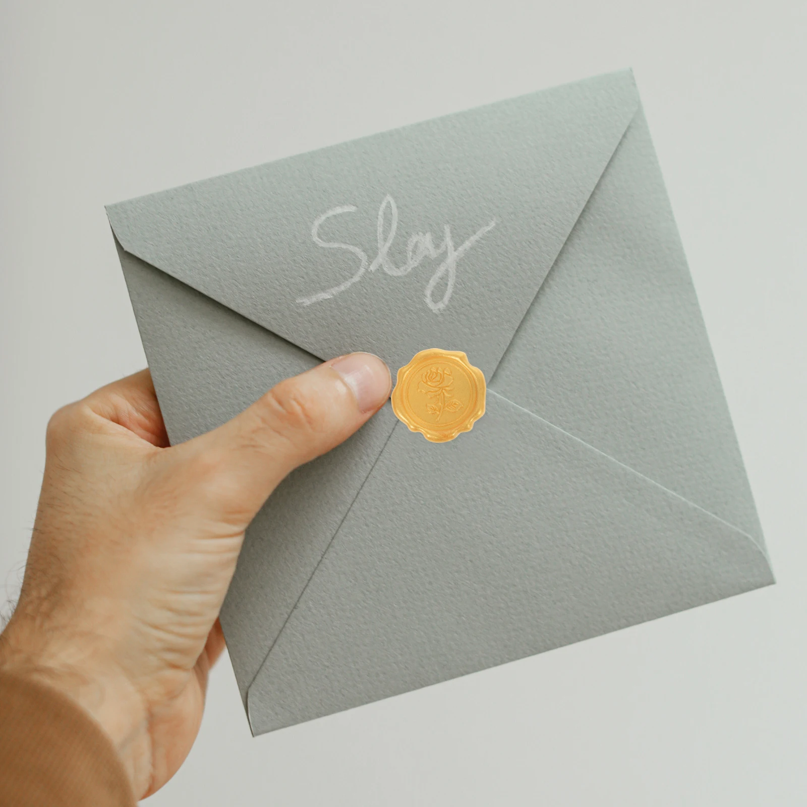 

20 Pcs Wax Seal Stickers Rose Golden Envelope Seals for Wedding Craft Book Photo Album Letter Paper Gift Box Baggage