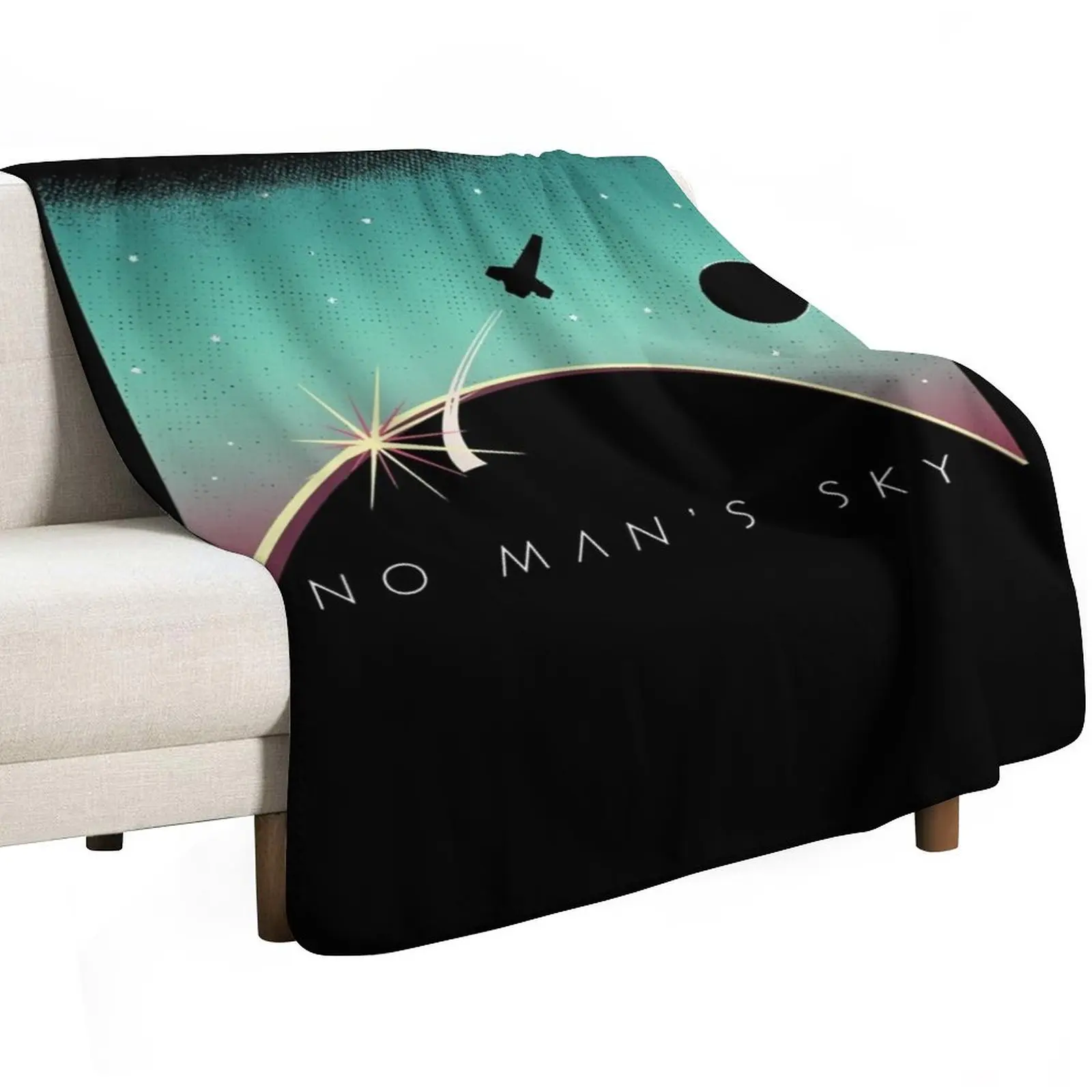 People Call Me Space No Mans Sky Logo Boys Girls Throw Blanket Ultra Plush Cozy Blanket for Napping Sleeping
