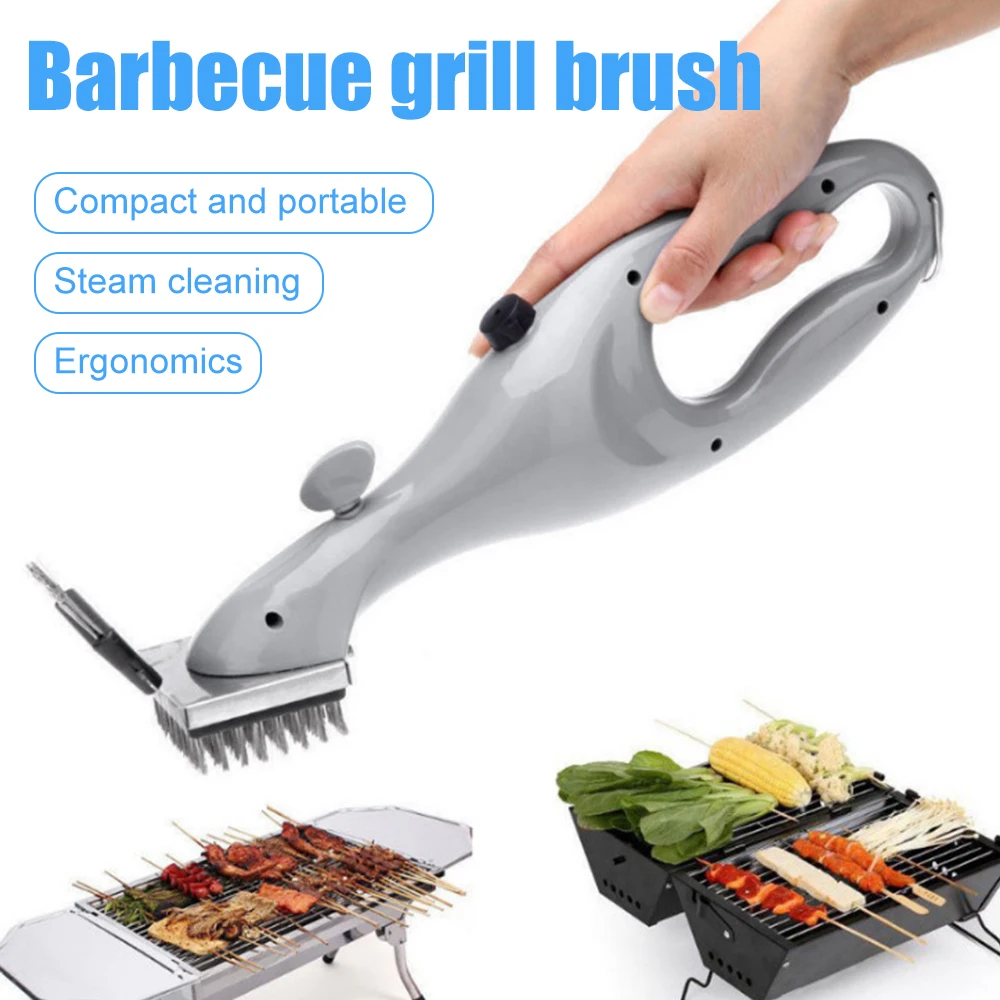 Stainless Steel Barbecue Grill Brush High Hardness BBQ Grill Cleaner Multi-angle Grill Scraper for Kitchen Picnic Camping