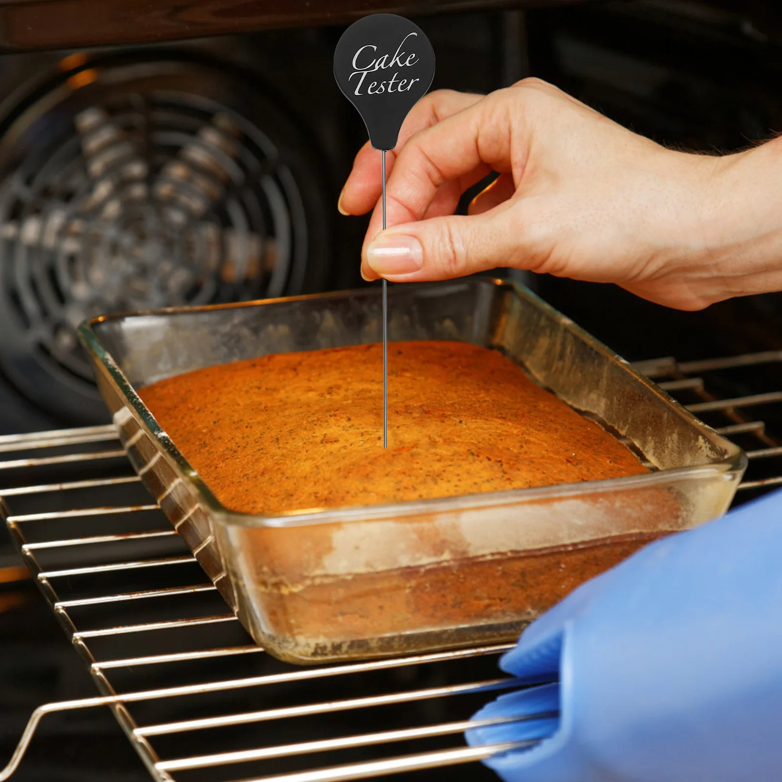 

3Pcs Stainless Steel Cake Tester Needle Set Precise Measurement Reusable Metal Skewers Baking Accessories Home Bakery Tools