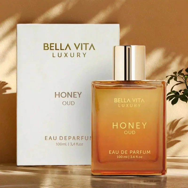 Honey Oud Perfume 3.4Oz 100ml Fragrância de longa duração para unissex ideal para presente de feriado
