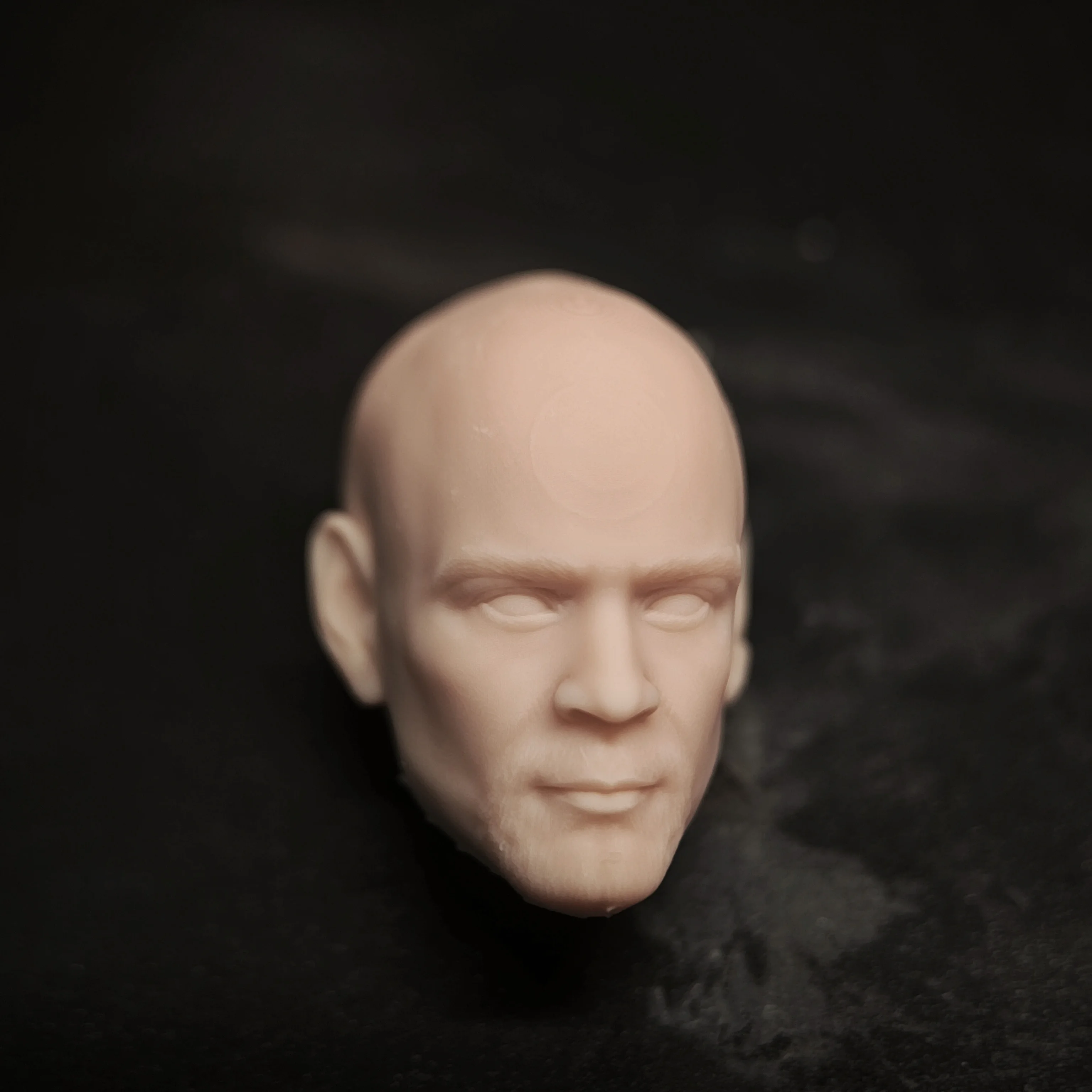 HL1692 DIY Customized 1/18 1/12 1/10 Scale Unpainted Head Sculpt for 3.75