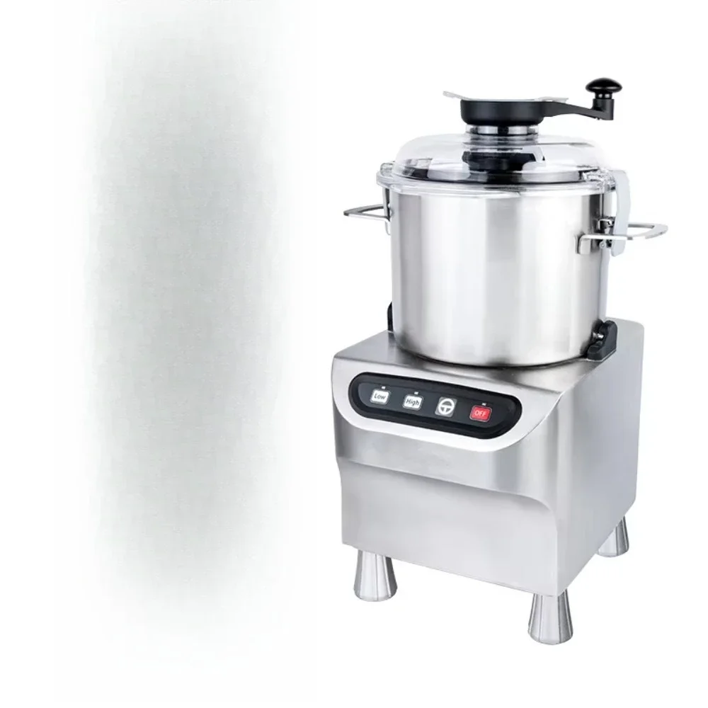 

Desktop two-speed food processor hummus blender garlic sauce onion nut bowl cutter