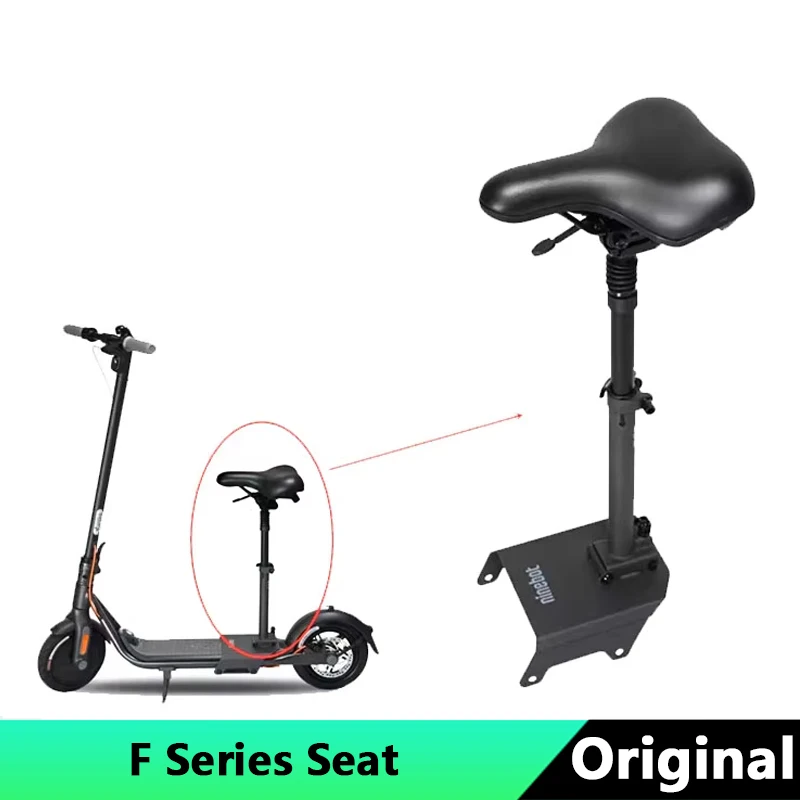 Original Ninebot Segway F40 Electric Scooter Original Adjustable Seat Foldable Shock Absorb Saddle F Series Height Customization