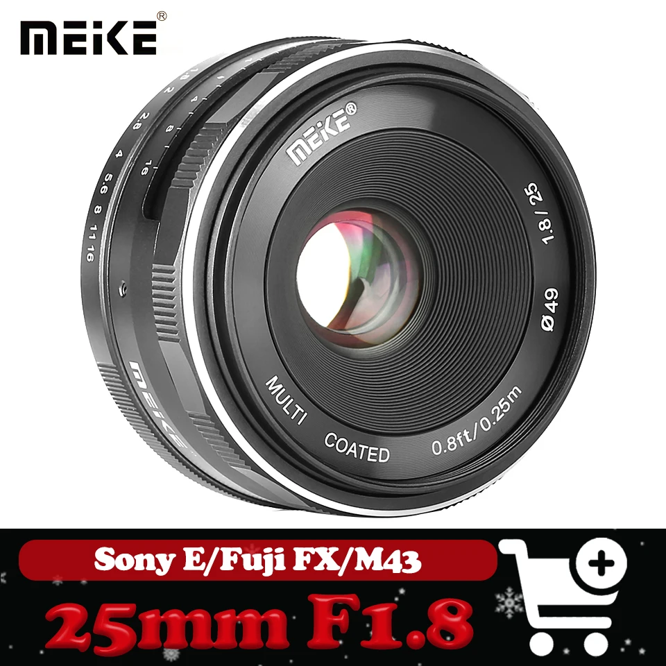Meke 25Mm F1.8 Manu…