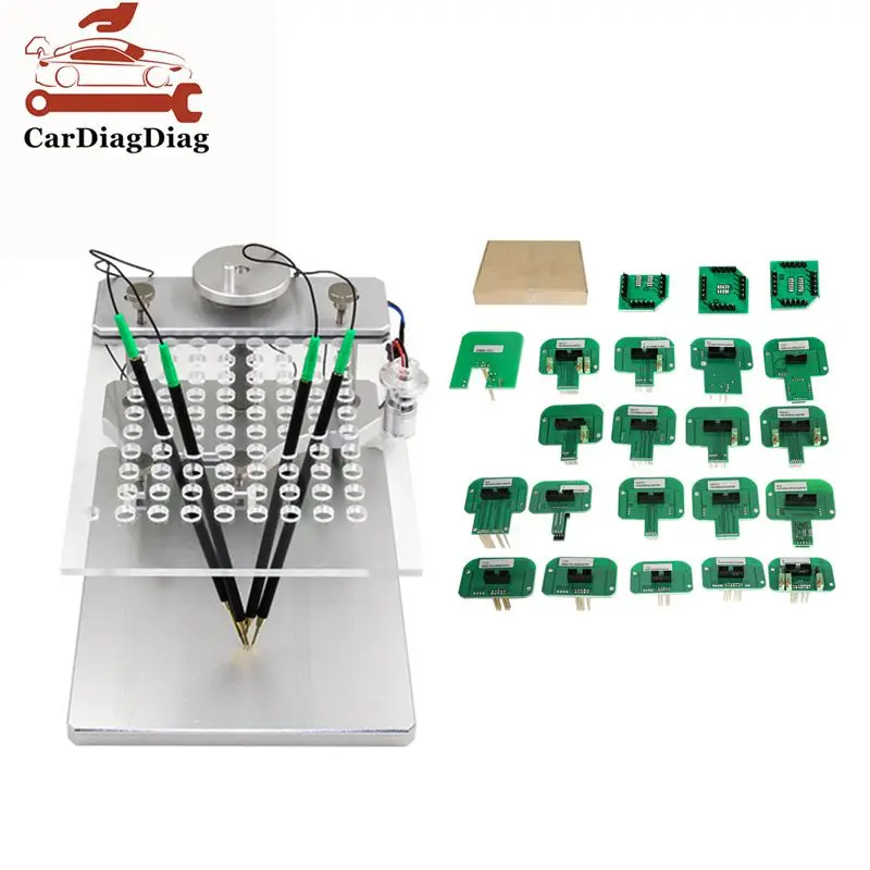 For KESS Ktag ECU Progamming LED BDM FRAME BDM Probe aluminium Stainless Steel With 22pcs BDM Adapters Tuning Tool