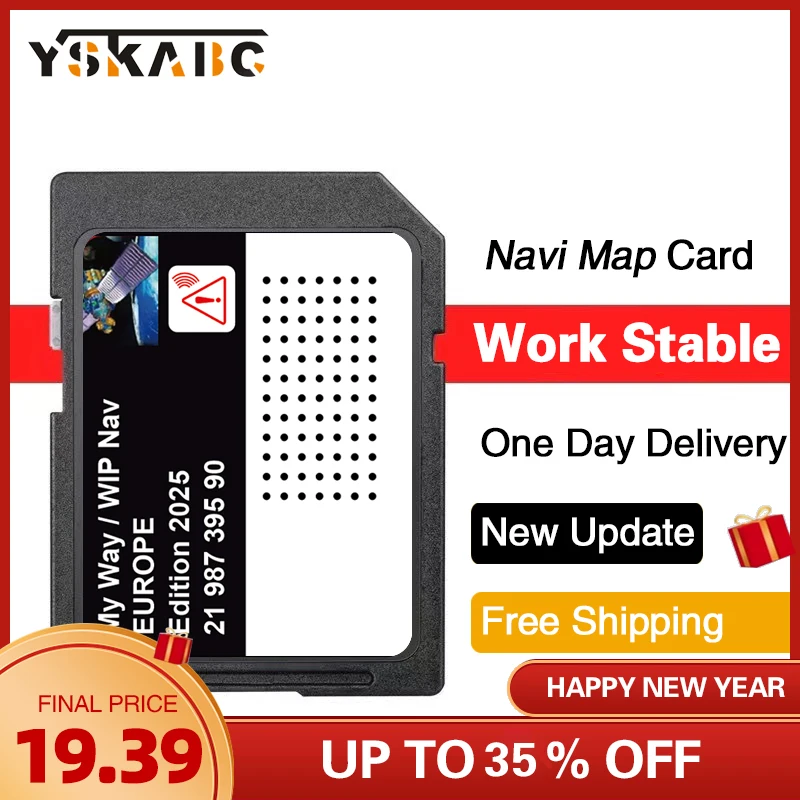 

Update My Way Navigation 2025 GPS Europa Maps SD Card for Citroen DS3 C3/C4/C5/C8 Picasso C3/C4 Berlingo Dispatch Jumpy Vehicle