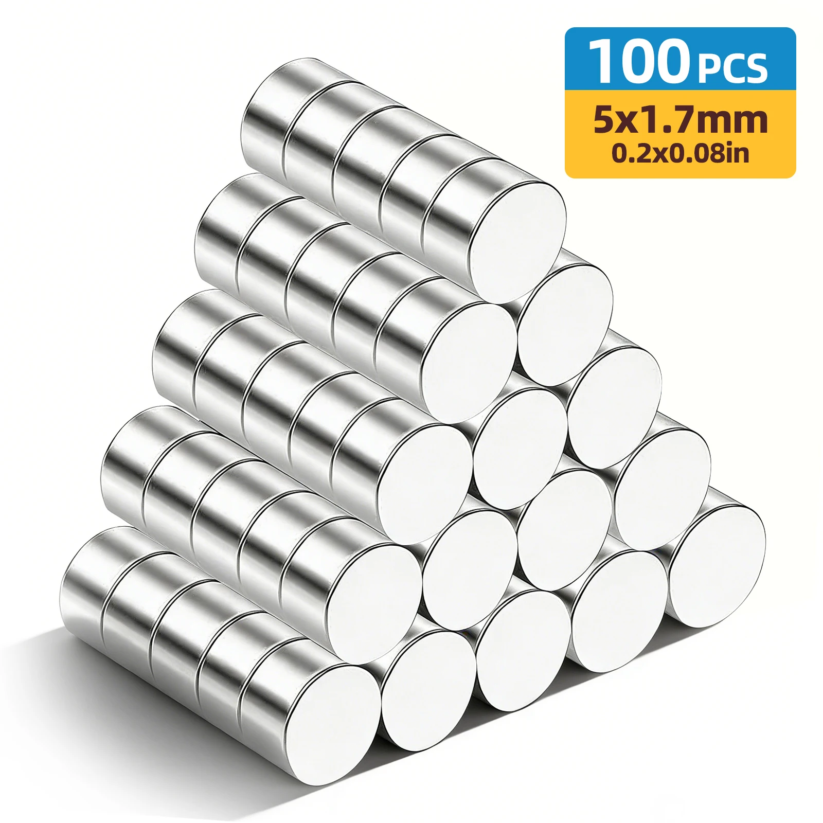 50/100Pcs 5x2mm Superior Magnet 5x2mm  Permanent Small Round Super Powerful Strong Magnetic Magnets Disc 5*2m