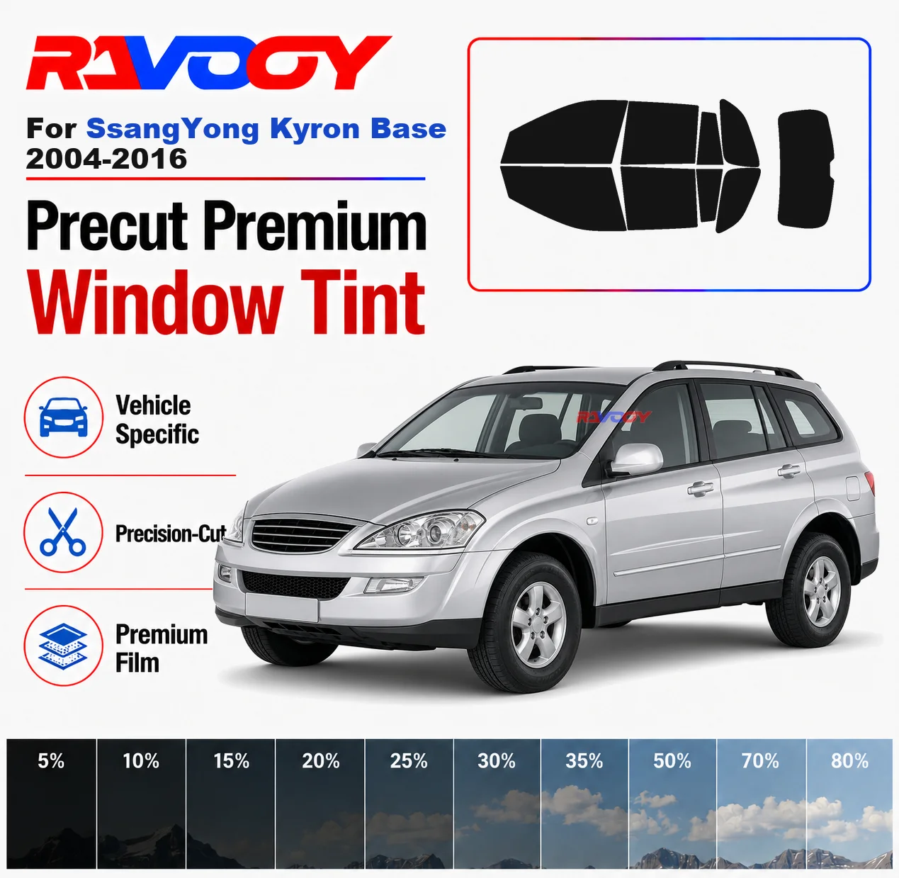 premium-precut-window-tint-kit-front-rear-windows-rear-windshield-for-ssangyong-kyron-base-2004-2016-car-solar-nano-ceramic-film