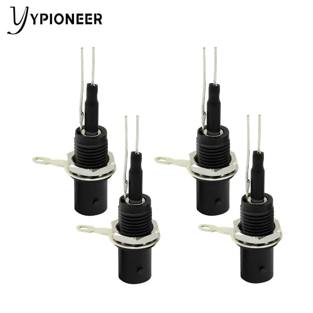 YPioneer P7002S 4 قطعة أسود 50KY سلامة BNC أنثى التوصيل لتركيب لوحة أداة عالية الجودة اكسسوارات