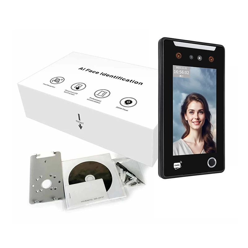 TM-A27F Dynamic Face e Fingerprint Reconhecimento Access Control, AttChimney Terminal