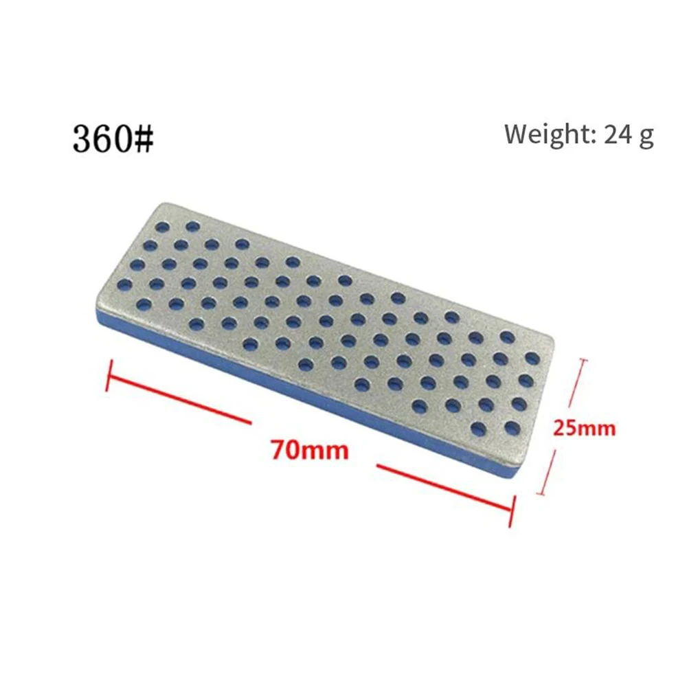 New 4 Pcs/Set Backing Whetstone Block For Ski Edge Skiing Sharpeners 240 360 500 1000 Grit Diamond Sharpening Hone Stone