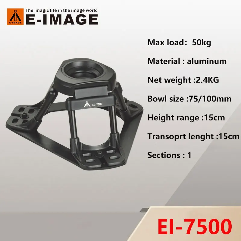 Professional Aluminum Hi-Hat Baby Legs Tripod for DSLR