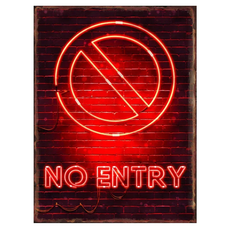 Neon Slogan for Bar Metal Tin Sign Club Cafe Restaurant Mall Wall Decor Festival Birthday Party Home Living Room Decoration