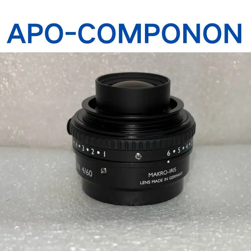 Used APO-COMPORON 4/60 line scanning lens high-resolution lens tested OK and shipped quickly