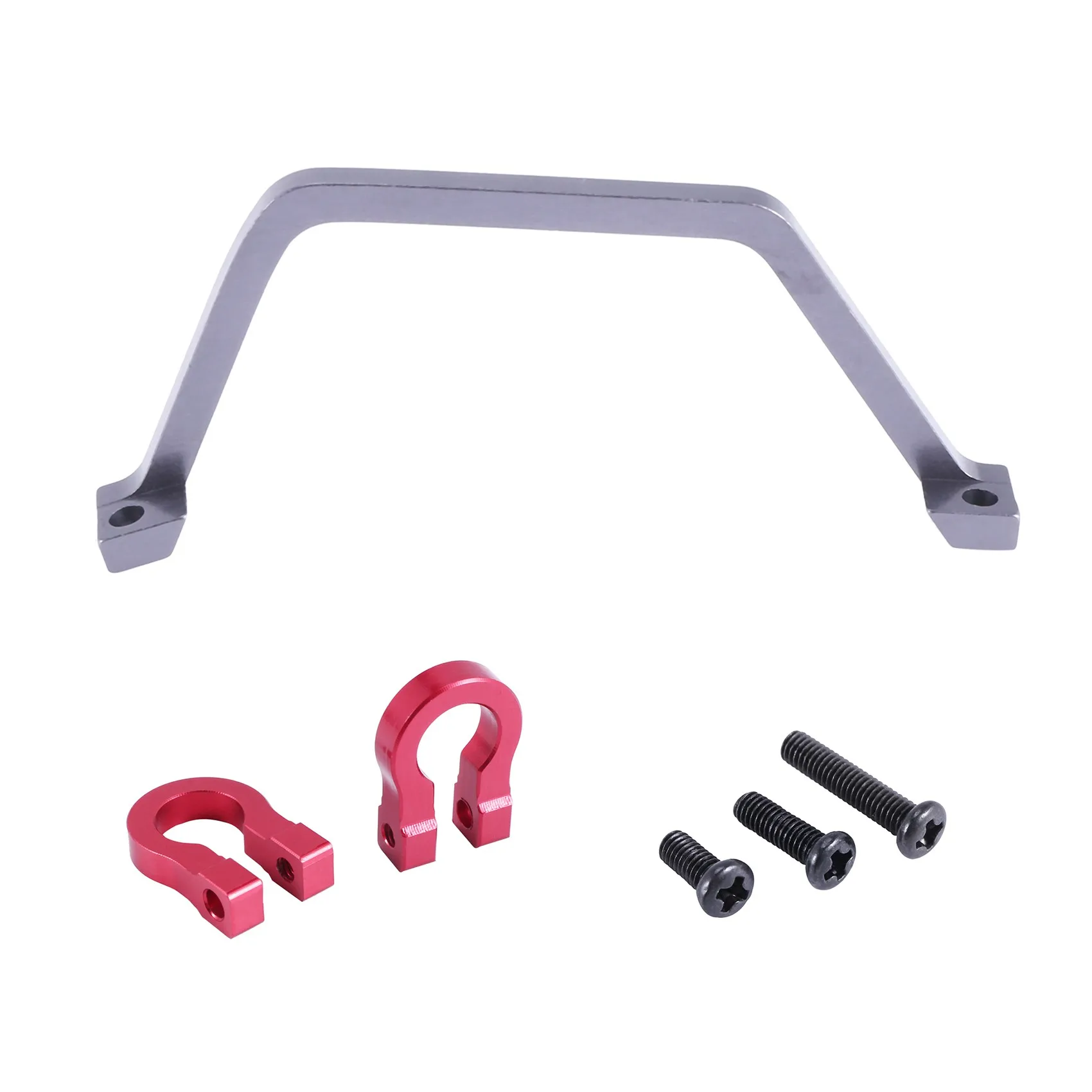 

Metal Front Bumper For WPL C14 C24 C24-1 1/16 RC Car 4X4 Truck & Crawler Upgrade Parts Accessories-Y46A