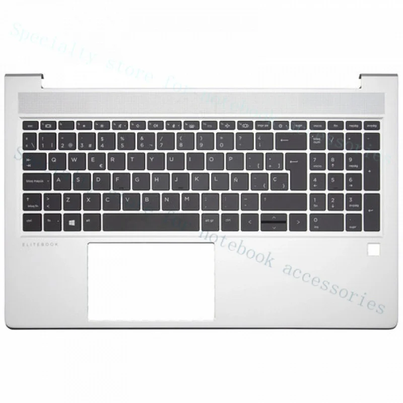

A+ for HP Elitebook 650 G10 Laptop Pamrest Upper Cover Top Case Keyboard Backlight