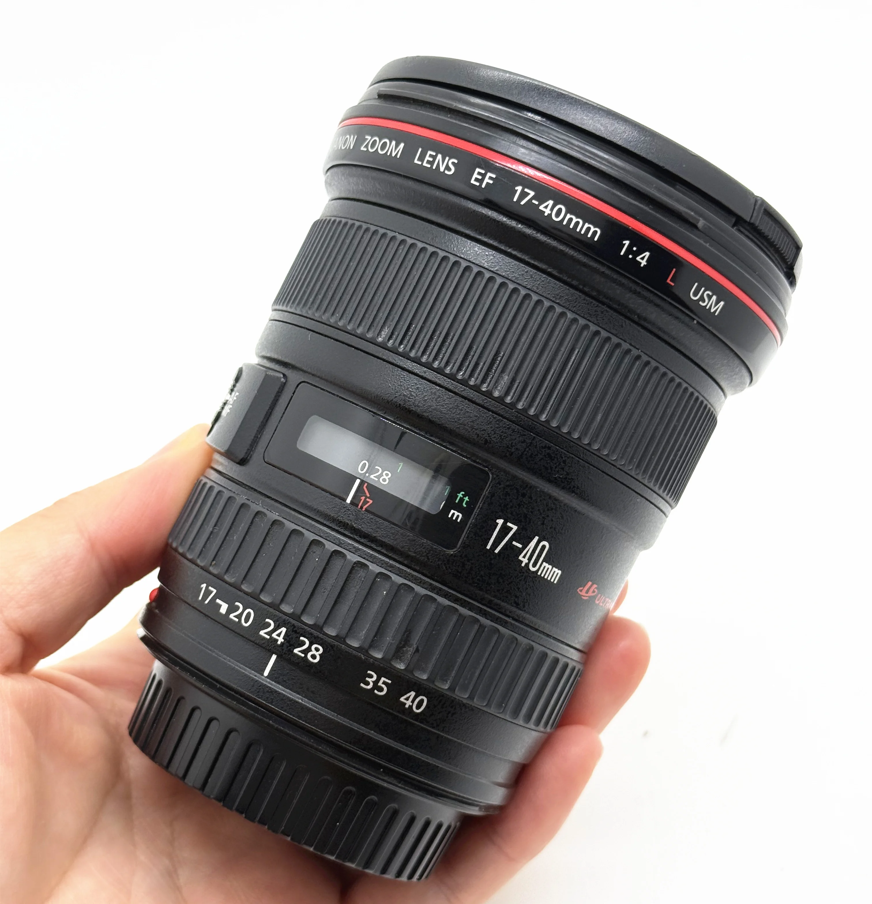Lente EF 17-40mm f/4L USM para Cámaras Canon EOS 5D Mark IV, 5D3, 6D Mark II, 6D, 7D, 7D2, 90D, 80D, 77D, 5D2 SLR