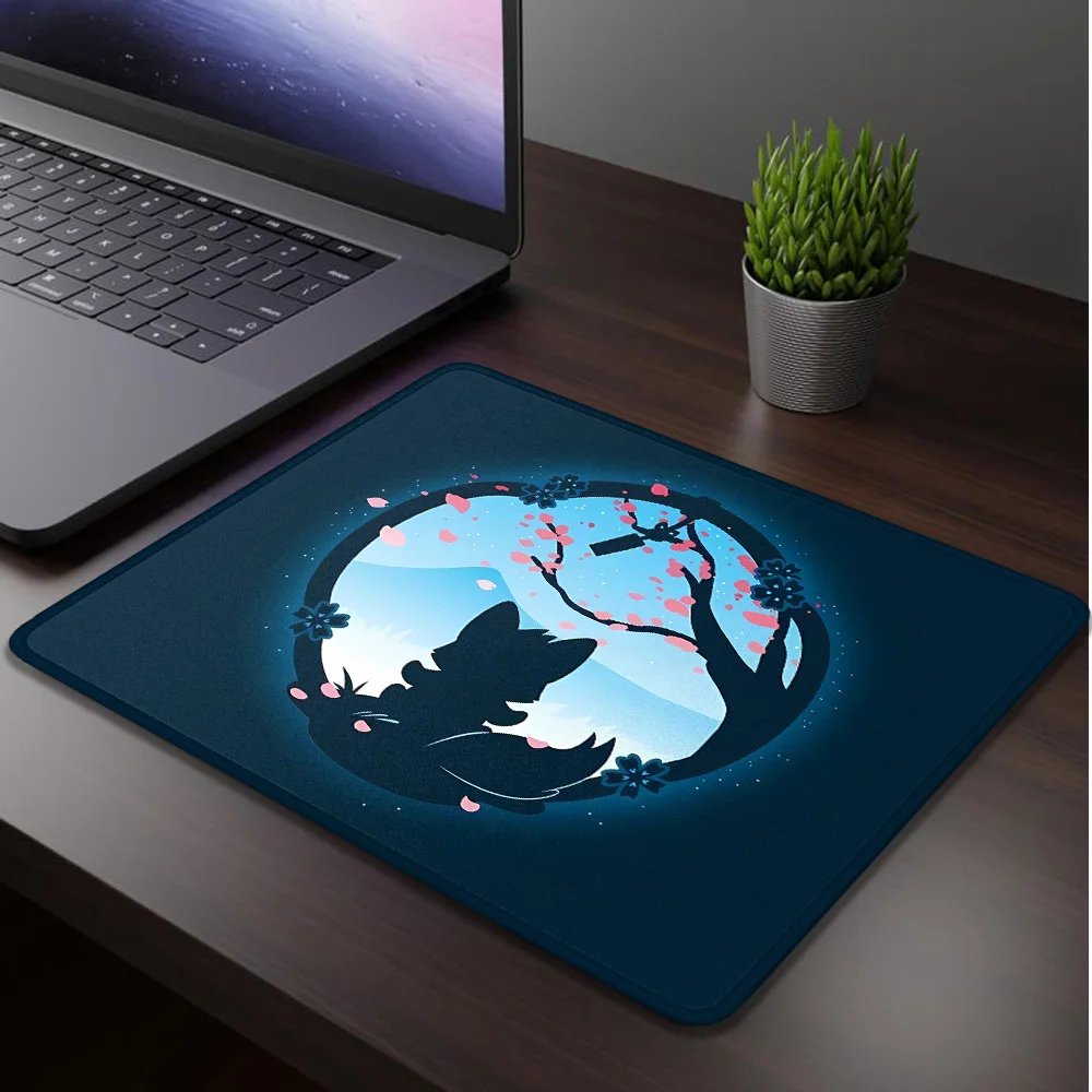 Simple Style Gaming Mouse Pad Smooth Cloth Desk Mat For Office Work Gaming Leisure