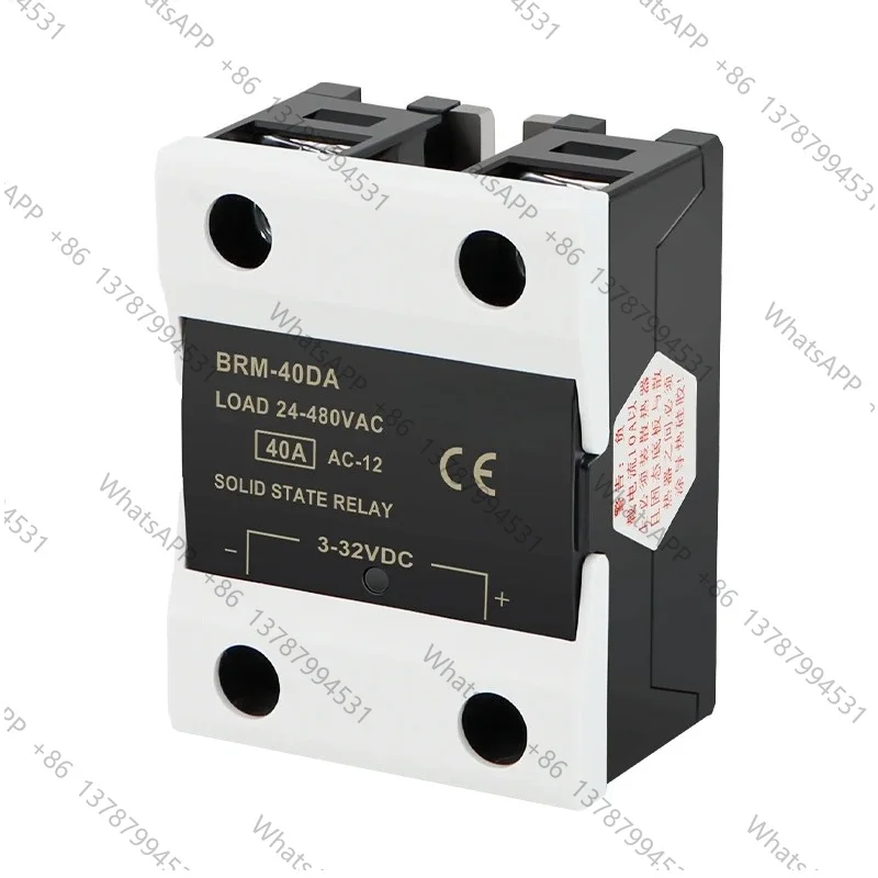Solid State Relay Brm-40da DC Controlled AC Module Ssr-40da Single Phase 40A D4840
