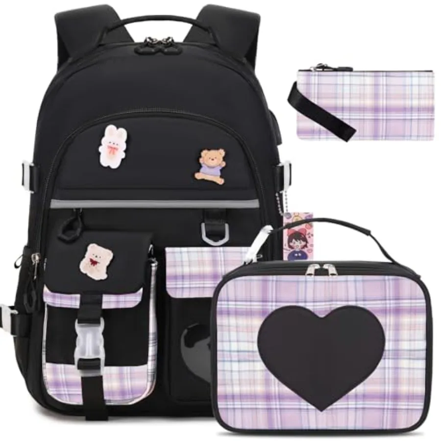 

Backpack for Girls - Bookbag Backpacks Schoolbag for Girls Teen Women Casual Travel Daypacks - School Bag Elementary Middle Sch