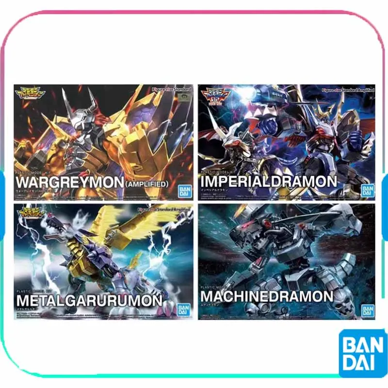 

Bandai оригинальная аниме-фигурка GUNDAM Digimon METALGARURUMON IMPERIALDRAMON, экшн-фигурки, игрушки для мальчиков и девочек, детский рождественский подарок