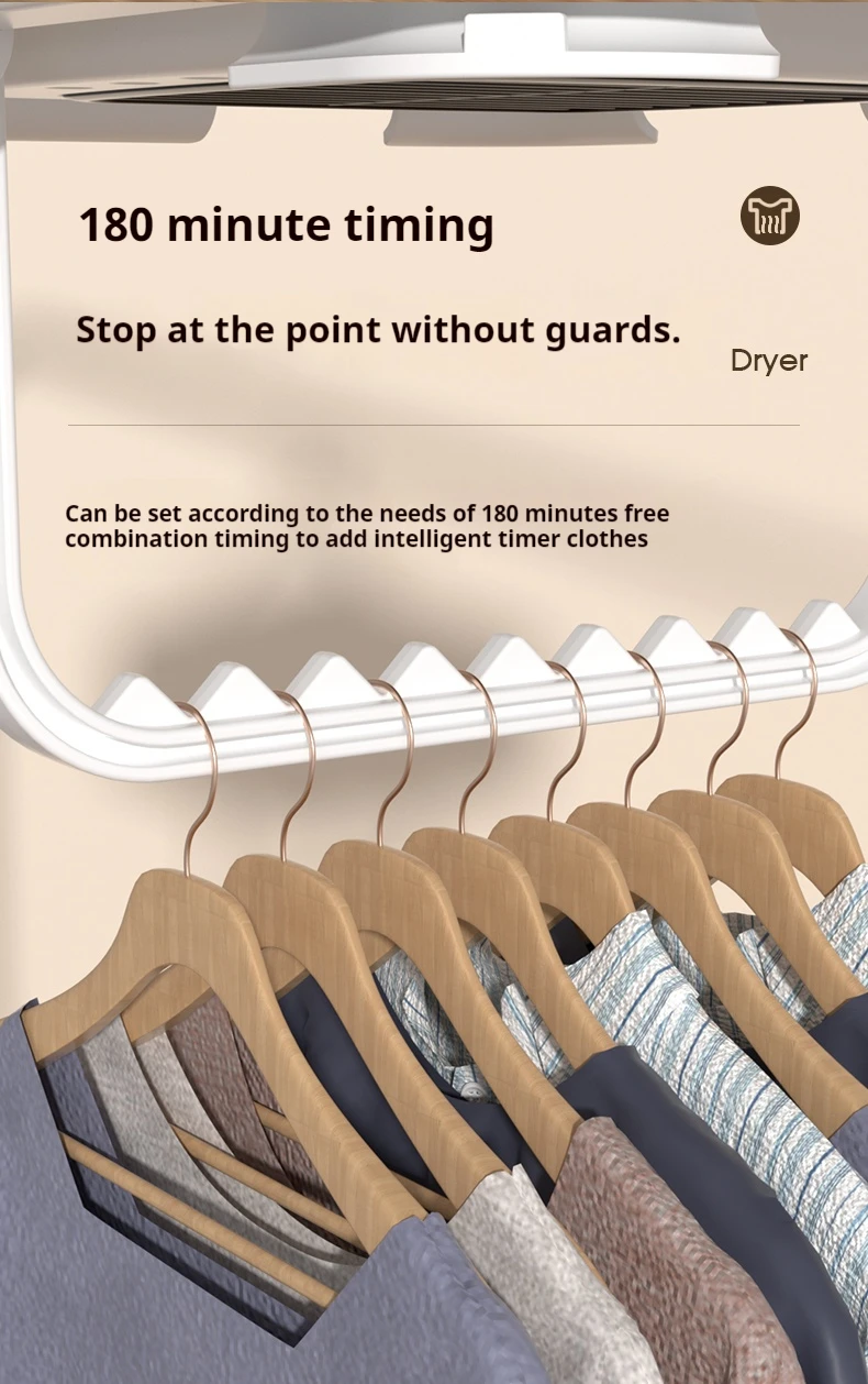 신제품 실내 옷 건조기 접이식 휴대용 건조기 히터 캐비닛형 옷 건조기 접이식