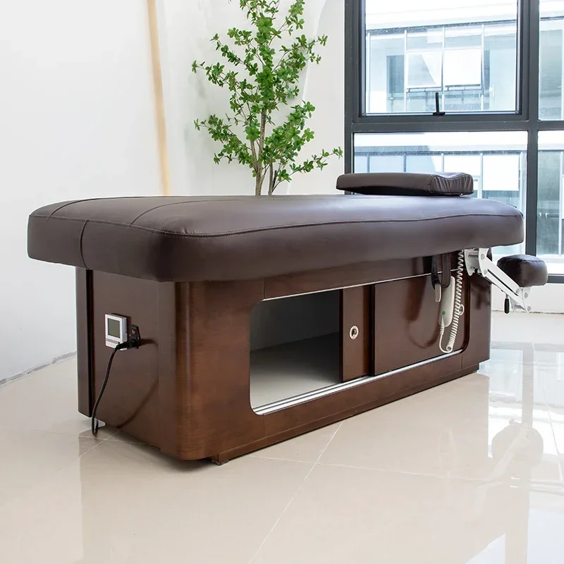 

JJE электрическая косметическая кровать, салон красоты, специальный массажный массажный диван, постоянная температура, нагрев, физиотерапевтическая кровать, коррекция фигуры