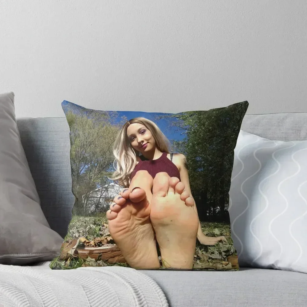 

Barefoot Outdoors Throw Pillow luxury home accessories Custom Cushion Photo Luxury Cushion Cover pillow cover christmas pillow