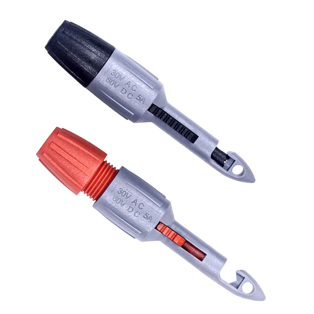 TP81 絶縁貫通クリップセット、バナナプラグ接続、ワイヤ貫通プローブ絶縁貫通クリップセット