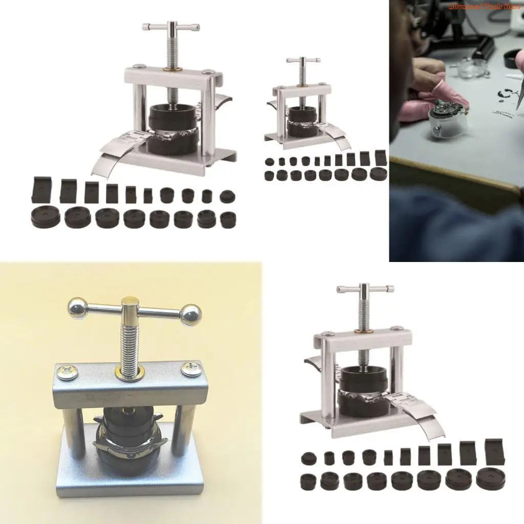 

Quick Releases Manual Watch Back Cover Press Tool For Efficient Battery Replacement W91B