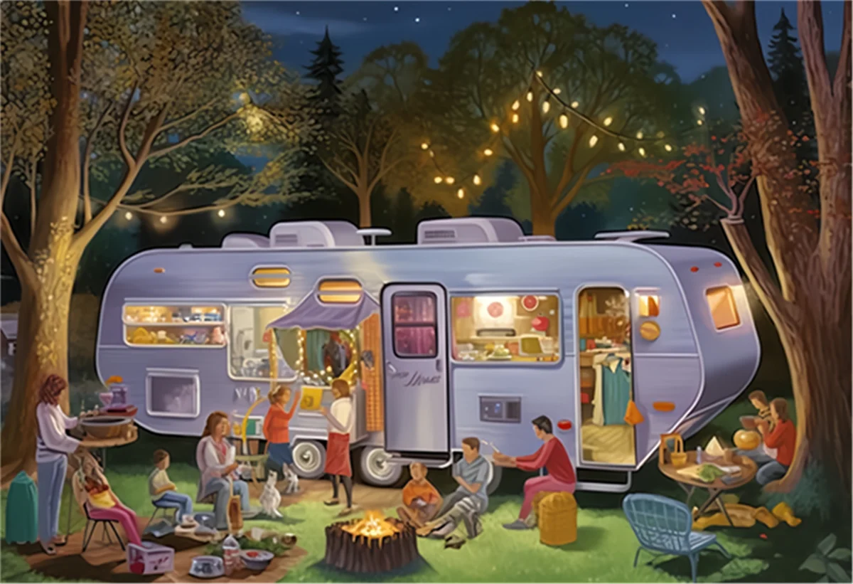 

Пазлы 100 500 штук для взрослых, осенние кемперы Vermont, рождественское формурование, деревянные, чтобы исследовать и наслаждаться персонализированными подарками