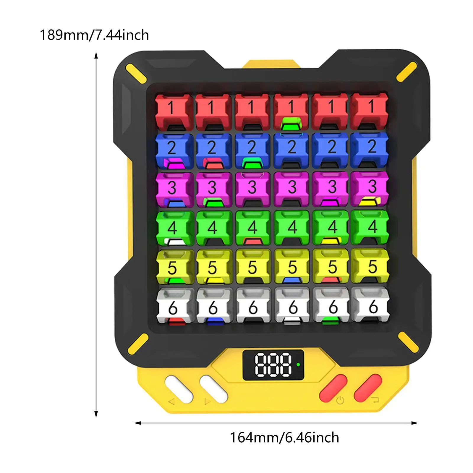 Intelligent elektronisch Sudoku-spel Wiskundespeelgoed Brain Teaser-speelgoed Wiskundig denken Trainingshulpmiddel Educatief speelgoed voor volwassenen