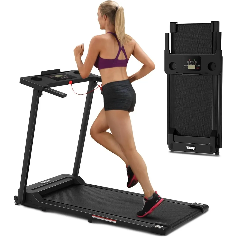 

3.0 HP Foldable Portable Folding Small Treadmills, Walking Running Exercise Electric Compact Treadmill Freight free