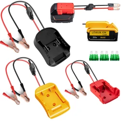 Igniter Jump Starter For Makita/Dewalt/Milwaukee 18V 20V Li-ion Battery Booster Cable Adapter Emergency Power Kits with Fuse