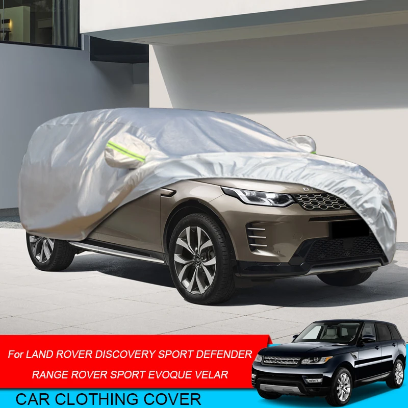 

For Land Rover Discovery Sport Defender Range Rover Evoque Velar Car Cover Rain Frost Snow Dust Waterproof Anti-UV Cover Accesso