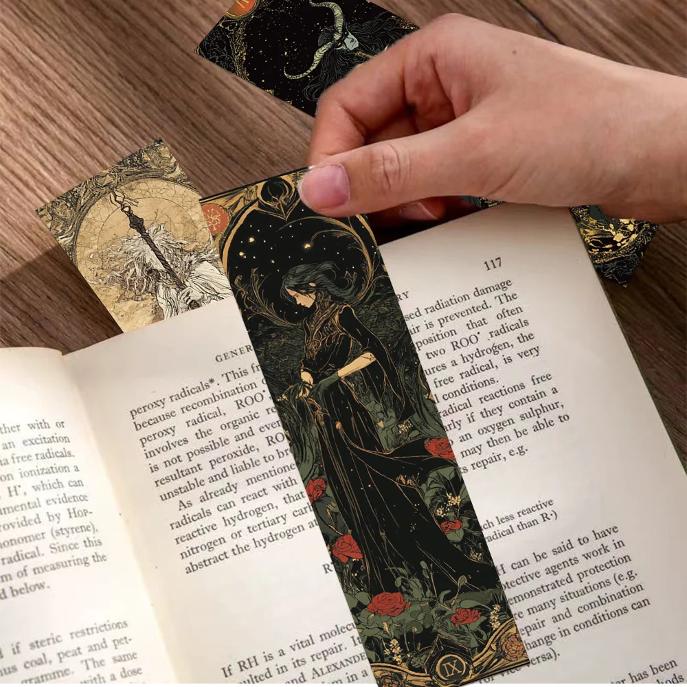 30pcs wizard wizard bookmarks student office supplies reading books book page marking DIY creative gift page marking bookmarks