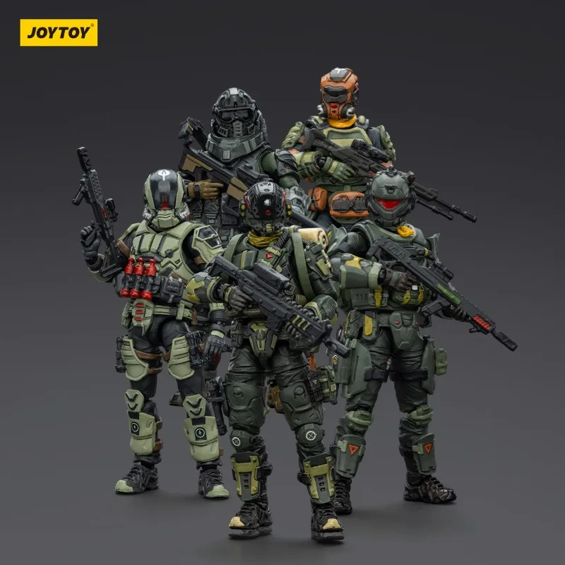 JOYTOY Dark Source Steel Ride Corps Assaulter 1/25 figura de acción articulación militar figura de Anime móvil modelo juguete para regalo coleccionable