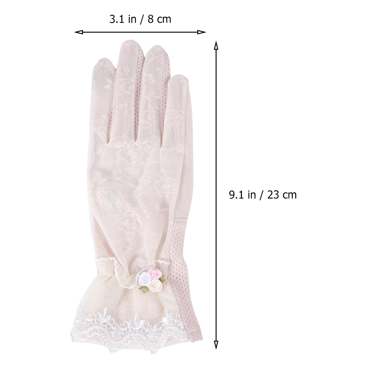 

Fingerless Cycling Gloves Ice Silk Touchscreen Non Hand Cover Outdoor Sports Fishing Gardening Cooling