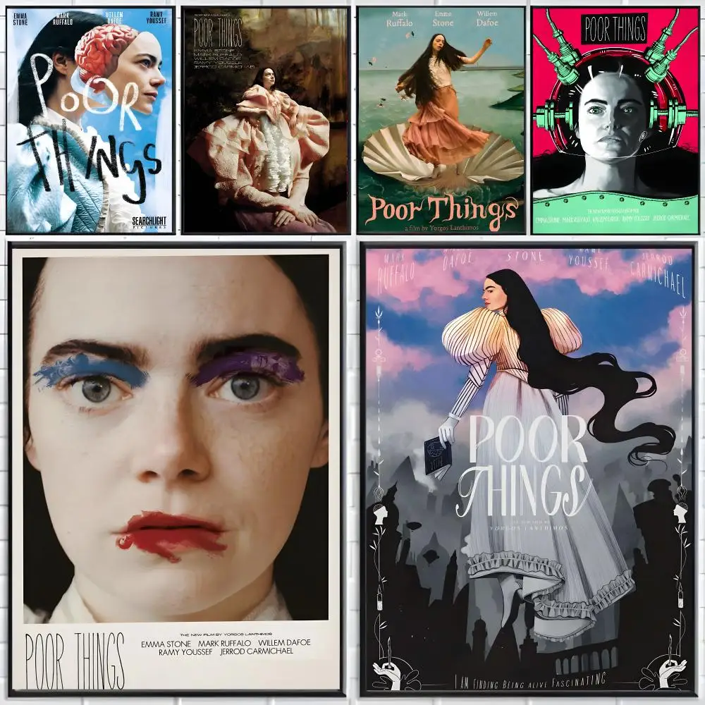 Movie Fantasy P-Poor Things Poster Distinct Home Decor Concepts Chic Indoor Art Pieces