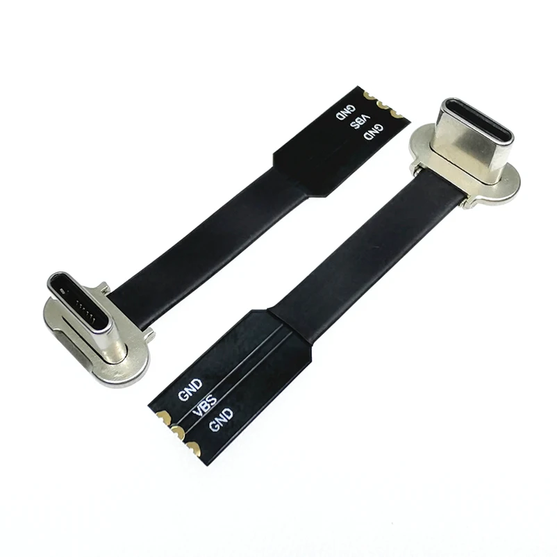 1/2/5/10pcs 3Pin Für Samsung S8/S9 Schnelle Ladung Männlichen Stecker Typ C USB Flache Weiche Flex Kabel Metall Dock 3 P 3 Pin – Detail 4