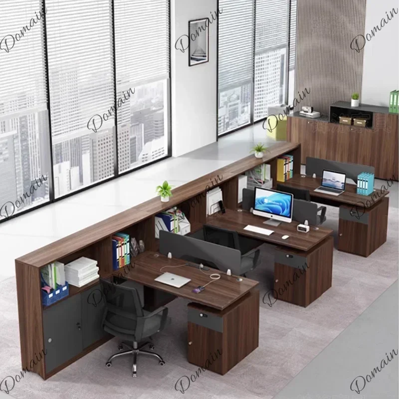 XX Lshaped Wooden Office Desk Study Computer Gaming Standing Executive Office Desk Bedroom Drawer Shelves Ufficio Lounge Furnitu