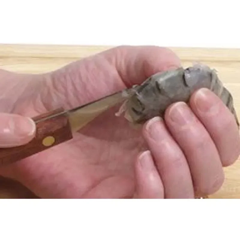

1pcs Stainless Steel Peeling Shrimp Lobster Knifes Shrimp Line Knife Practical Seafood Tools Portable Kitchen Supplies Clean
