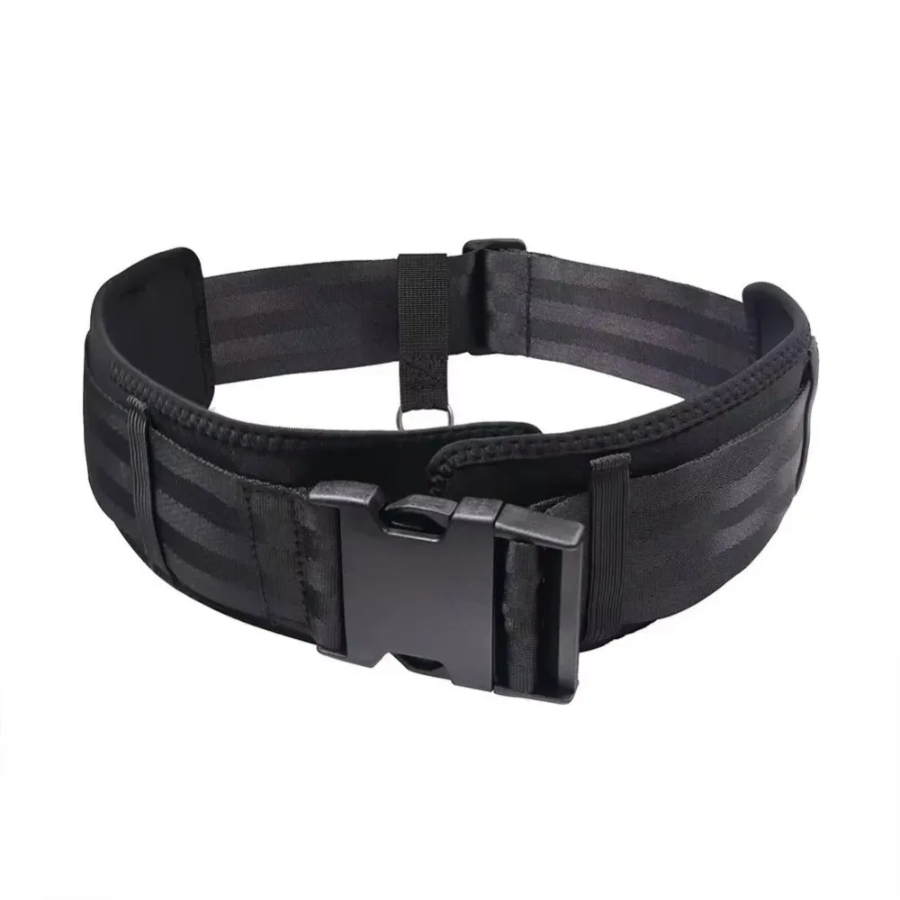 Nylon Swimming Resistance Belt Adjustable Waist Strap Elastic Rope Swim Training Belt Stretch Rope Stainless Steel Hook