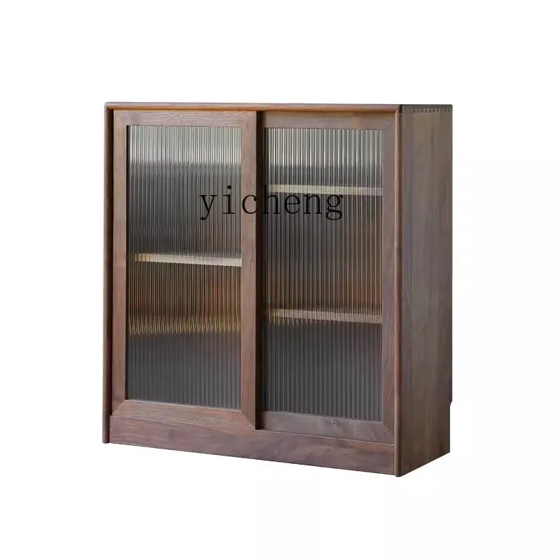 

ZK combination solid wood bookcase floor-to-ceiling multi-functional household dustproof TV free storage