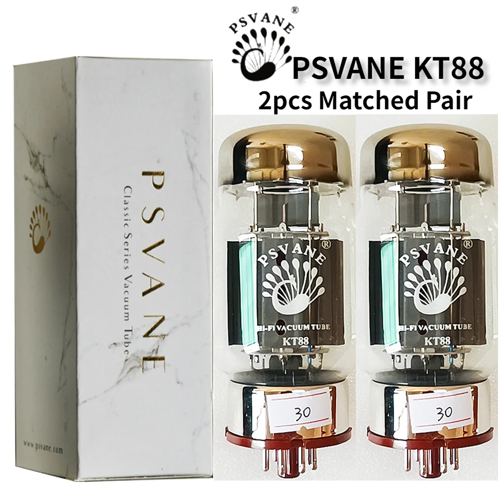 PSVANE Hifi KT88 KT88C  UK-KT88 Vacuum Tube Replace 6550 KT88 KT120for Hifi Audio Vintage Tube AMP DIY Factory Matched Pair Quad