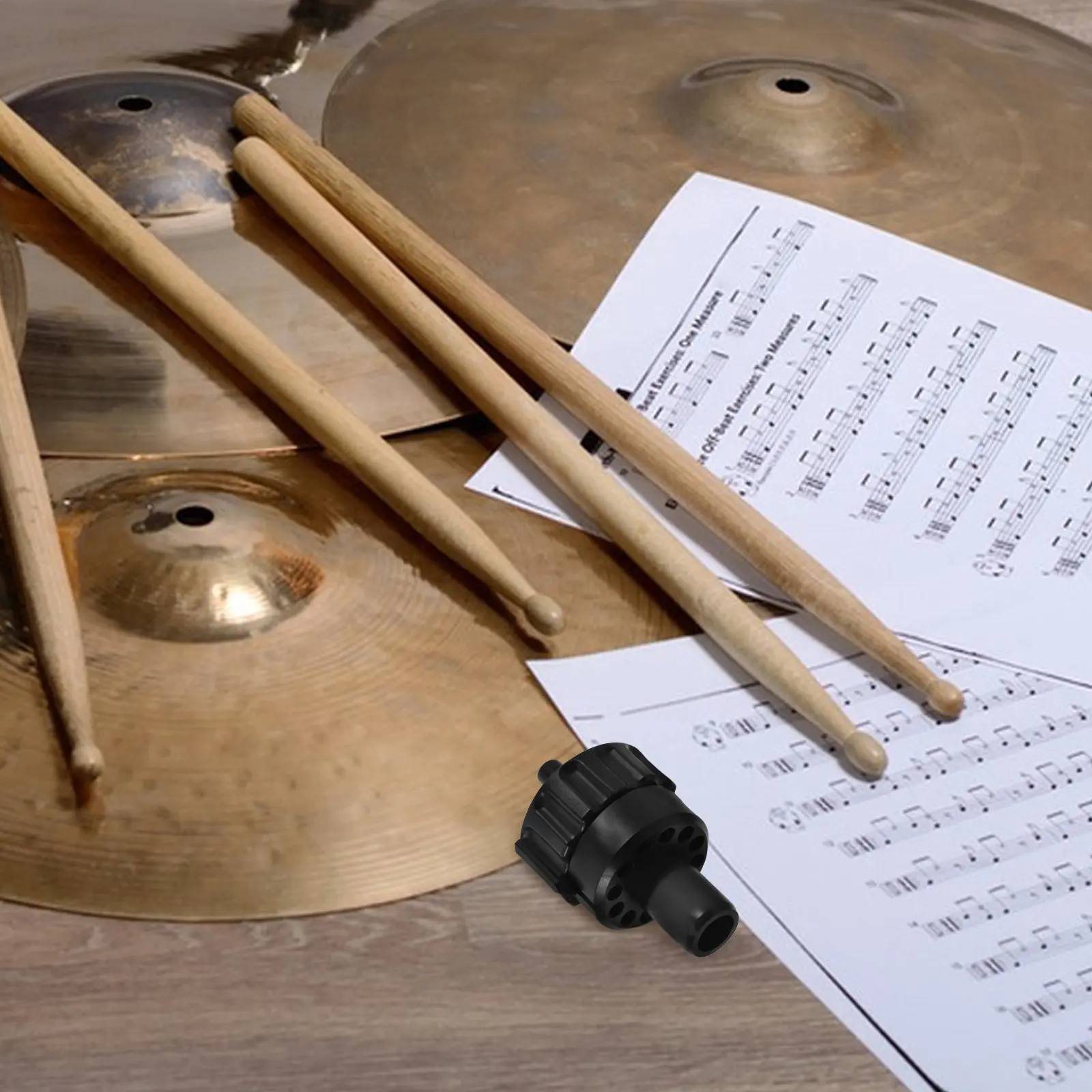 Professional Drum Cymbal Mount Locator Plastic Flanged Sleeves for Drum Kits with Holder Limiter Anti-Rotation Stability Noise