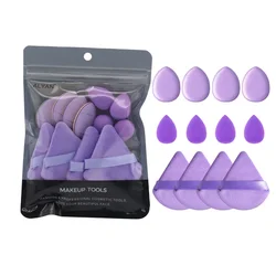 12pcs Makeup Sponge Blender Beauty Egg Cosmetic Puff Soft Foundation Sponges Powder Puff Beauty Tools Women Make Up Accessories